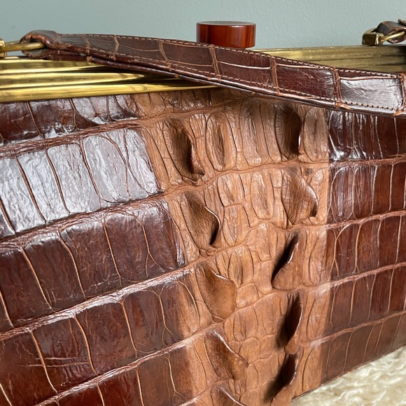 Alligator, crocodile purse,evening bag formal wear - Picture 2 of 9